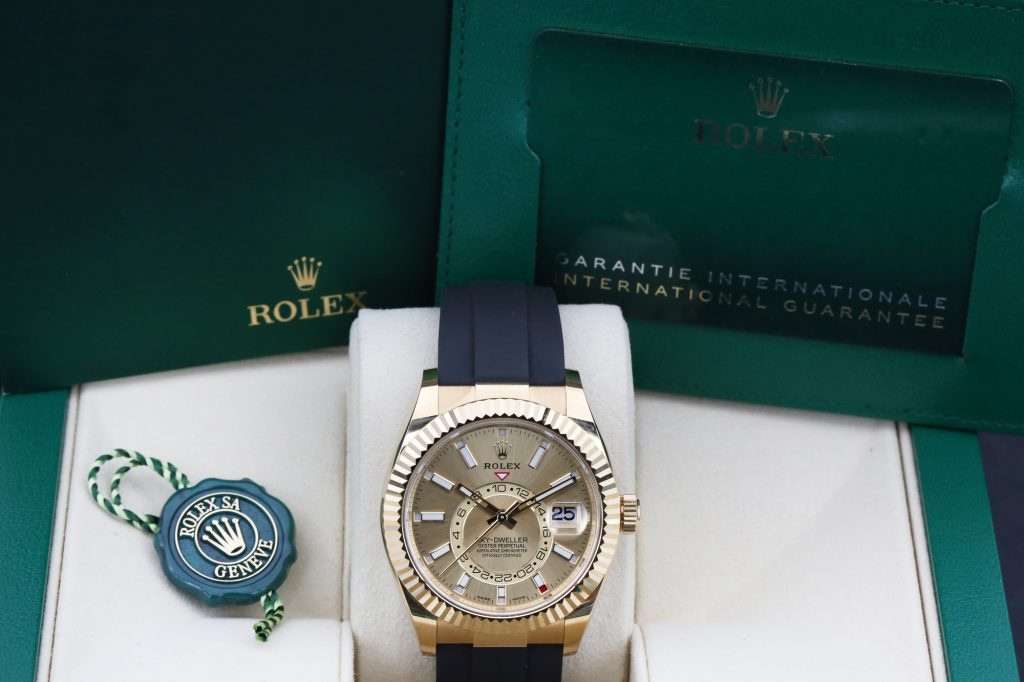 Rolex 326238 Champagne SKY-DWELLER 42mm 2023