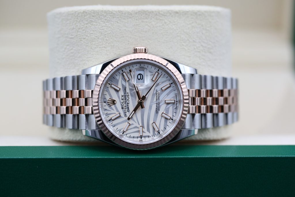 Rolex 126231 Palm Dial DATEJUST 36mm 2023