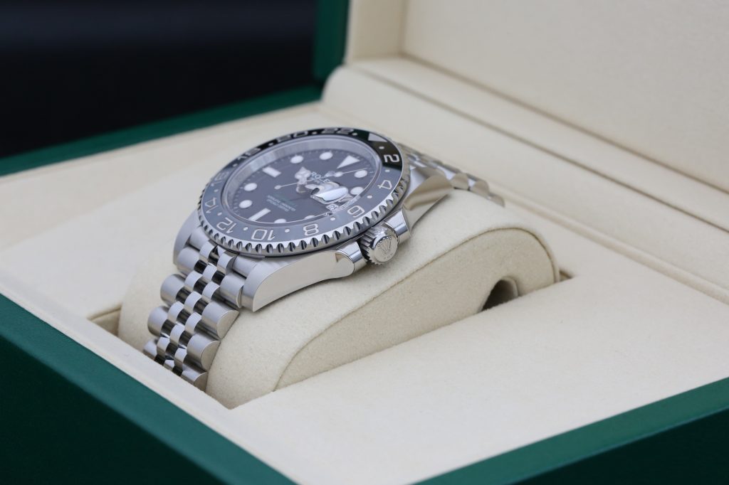 Rolex 126710GRNR Black GMT MASTER II 40mm 2025 Bruce Wayne