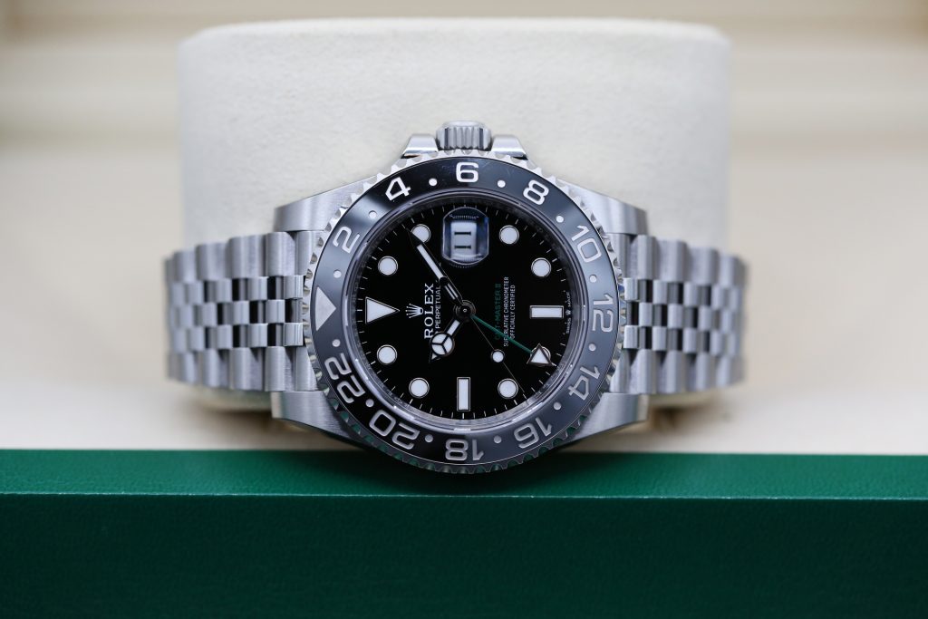 Rolex 126710GRNR Black GMT MASTER II 40mm 2025 Bruce Wayne