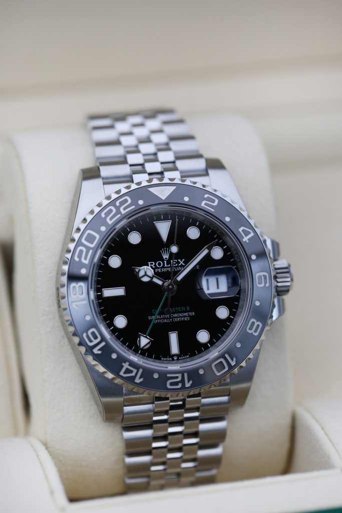 Rolex 126710GRNR Black GMT MASTER II 40mm 2025 Bruce Wayne