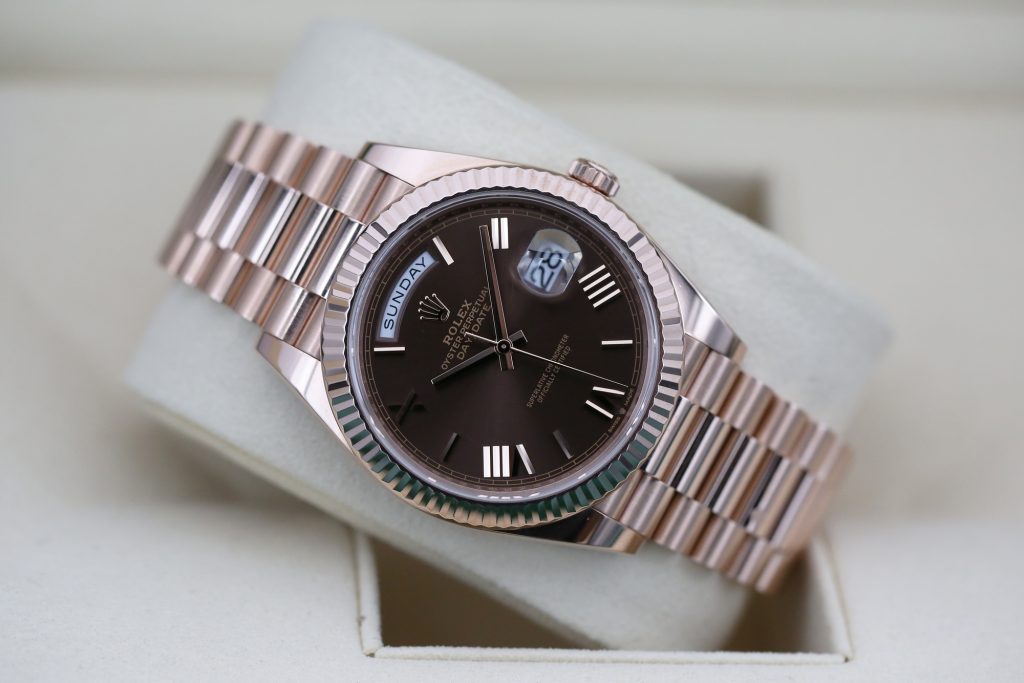 Rolex 228235 Chocolate Roman DAY-DATE 40mm 2021