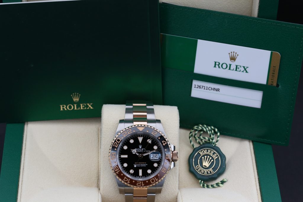 Rolex 126711CHNR Black GMT-MASTER II 40mm 2020 Root Beer