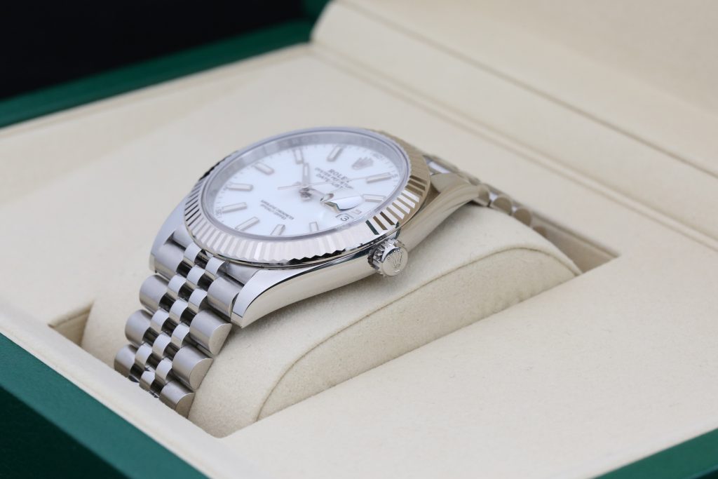 Rolex Datejust White Index 126334 41mm 2025