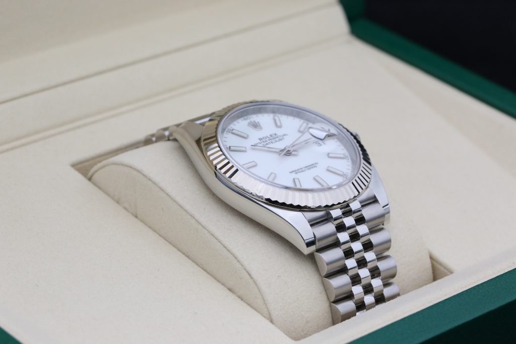 Rolex Datejust White Index 126334 41mm 2025
