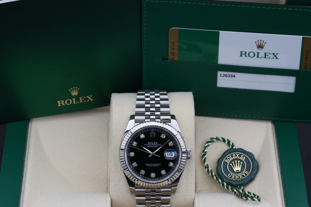 Rolex 126334 Black Diamond DATEJUST 41mm 2019