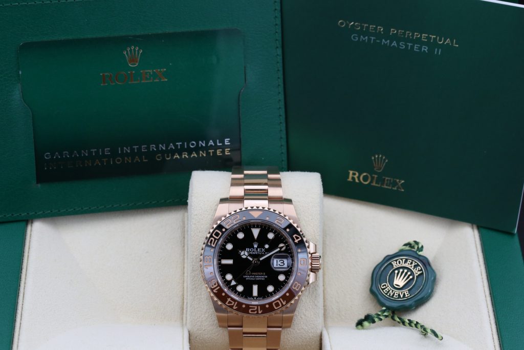 Rolex 126715CHNR Black GMT-MASTER II 40mm 2020 Rootbeer