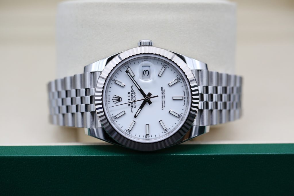 Rolex Datejust White Index 126334 41mm 2025