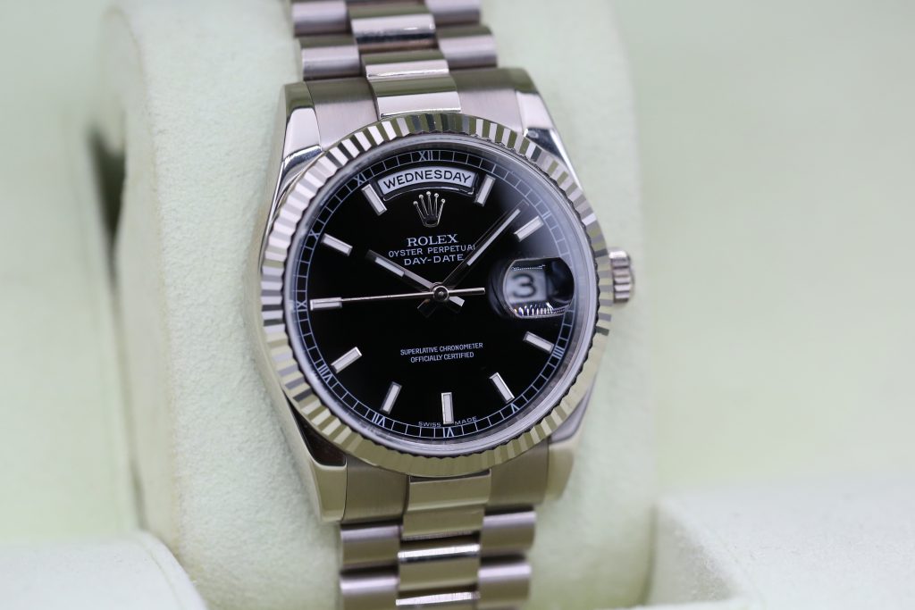 Rolex 118239 Black DAY-DATE 36mm 2008