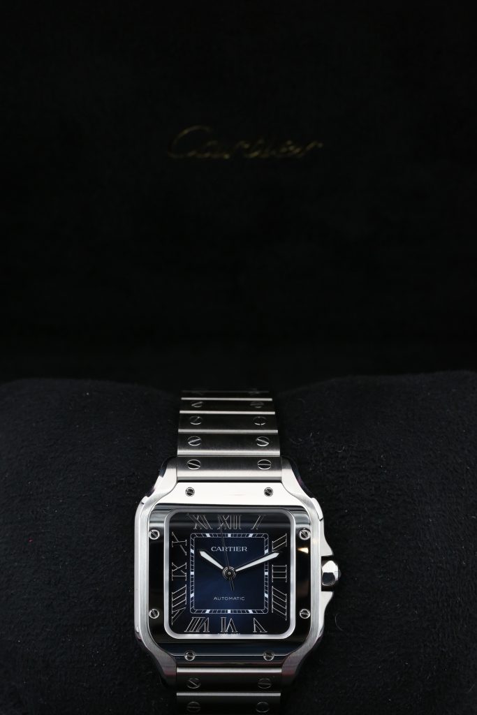 Cartier WSSA0063 Blue SANTOS  2024