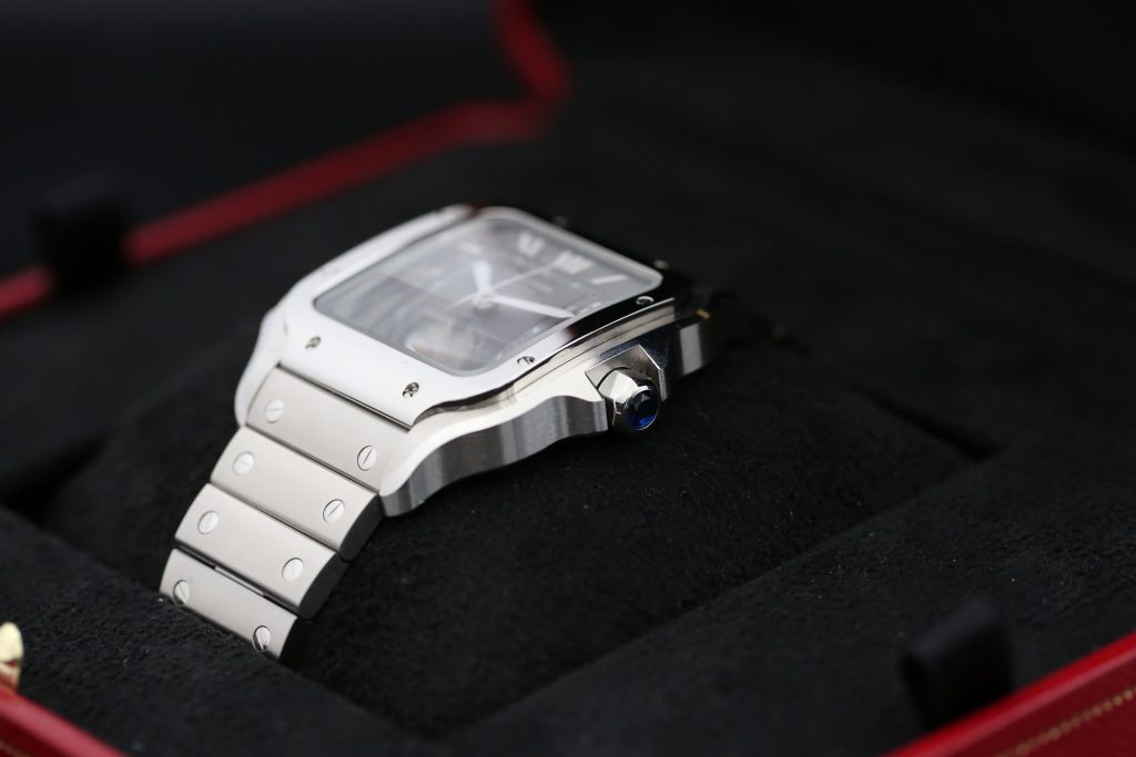 Cartier WSSA0076 Grey Dual Time SANTOS DE CARTIER  40mm 2024