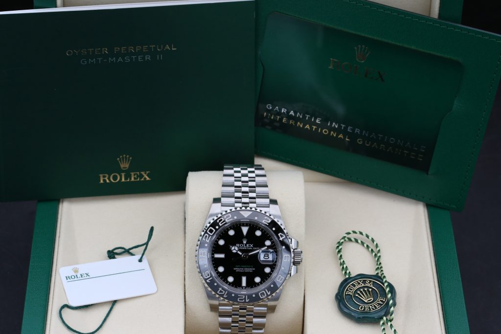 Rolex 126710GRNR Black GMT 40mm 2025 Bruce Wayne