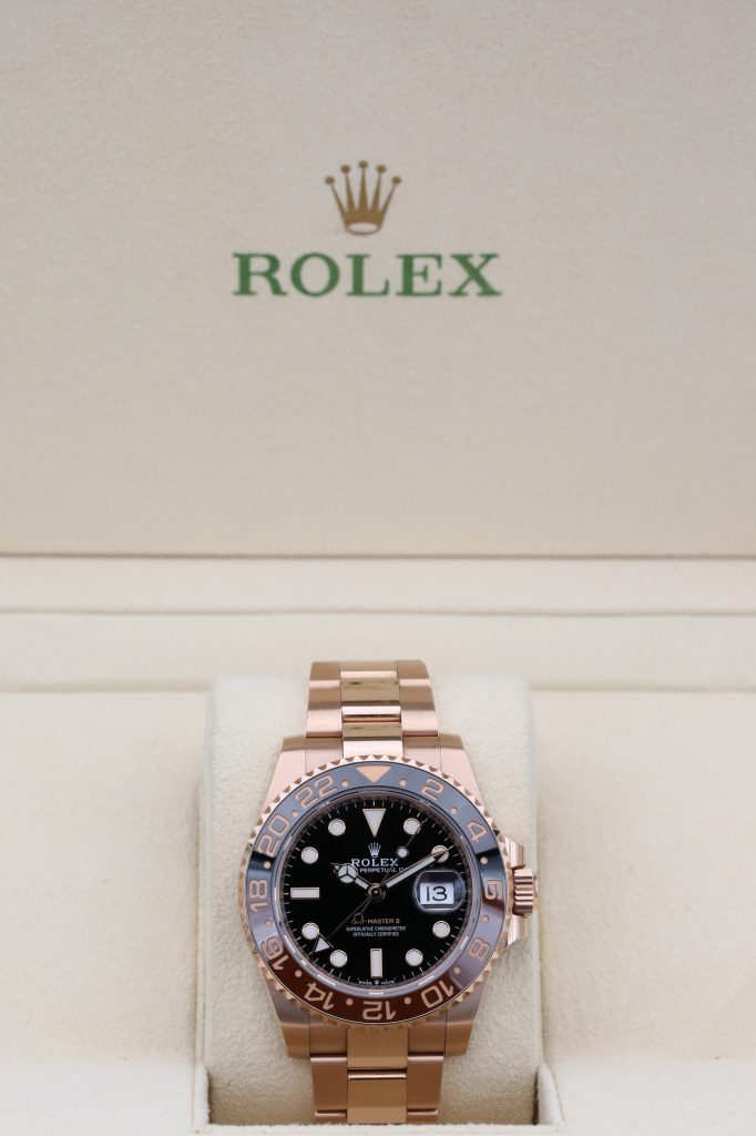 Rolex 126715CHNR Black GMT-MASTER II 40mm 2020 Rootbeer