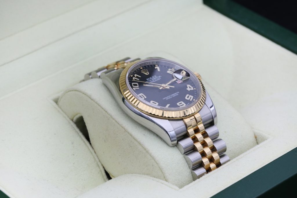 Rolex 116233 Black Arabic DATEJUST 36mm 2017