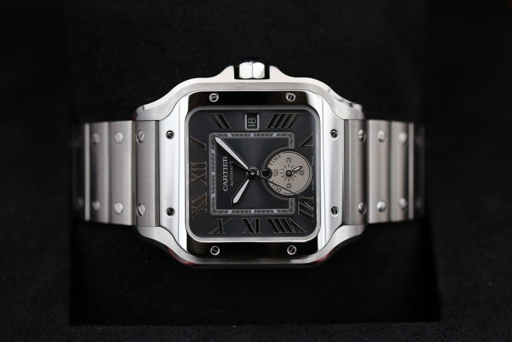 Cartier WSSA0076 Grey Dual Time SANTOS DE CARTIER  40mm 2024