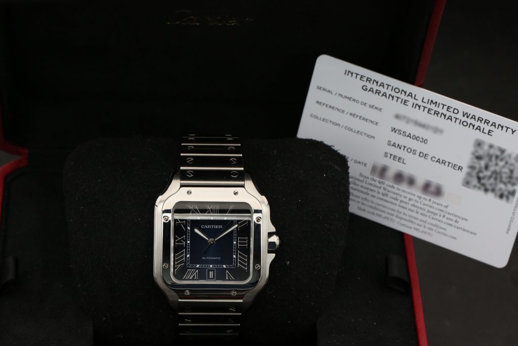 Cartier WSSA0030 Blue SANTOS 40mm 2023