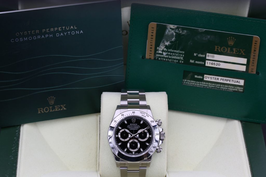 Rolex 116520 Black DAYTONA 40mm 2012 Aph Dial