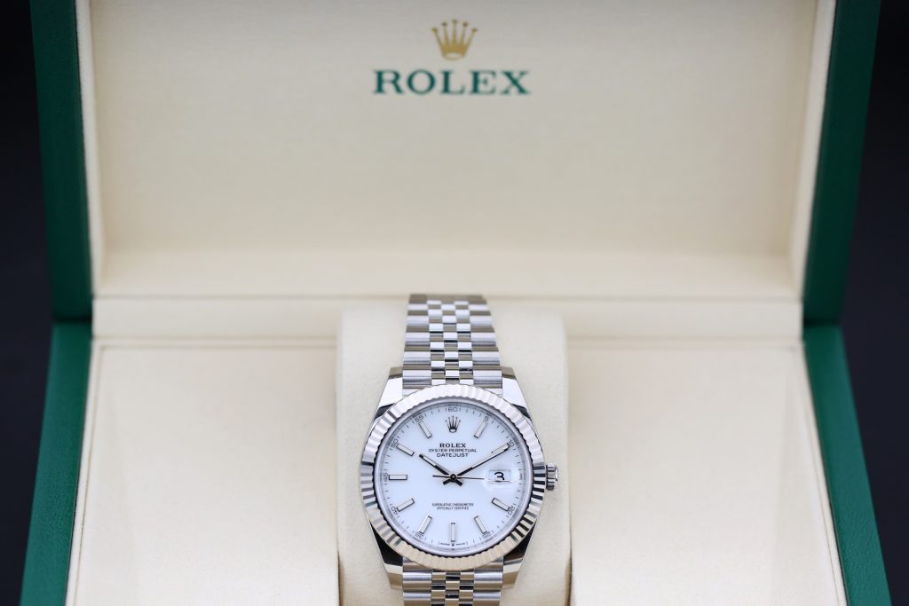 Rolex Datejust White Index 126334 41mm 2025
