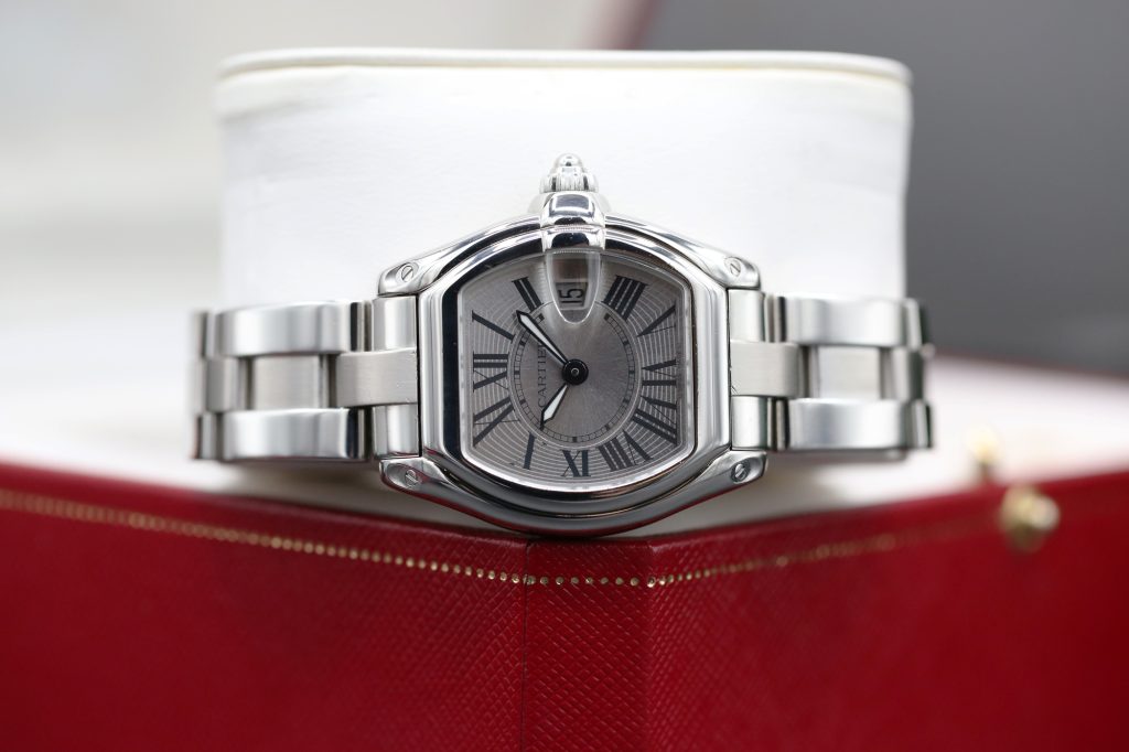Cartier 2675 Silver Roman ROADSTER  31mm 2005