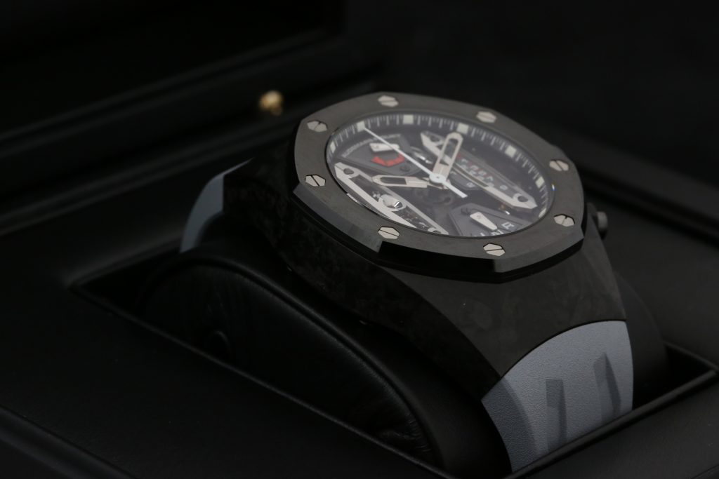 Audemars Piguet 26265FO.OO.D002CR.01 Ceramic Skeleton Dial ROYAL OAK CONCEPT TOURBILLON CARBON  44mm 2015