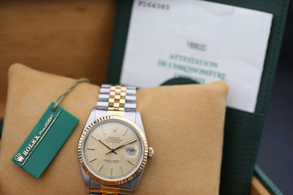 Rolex 16233 Champagne DATEJUST 36mm 1997