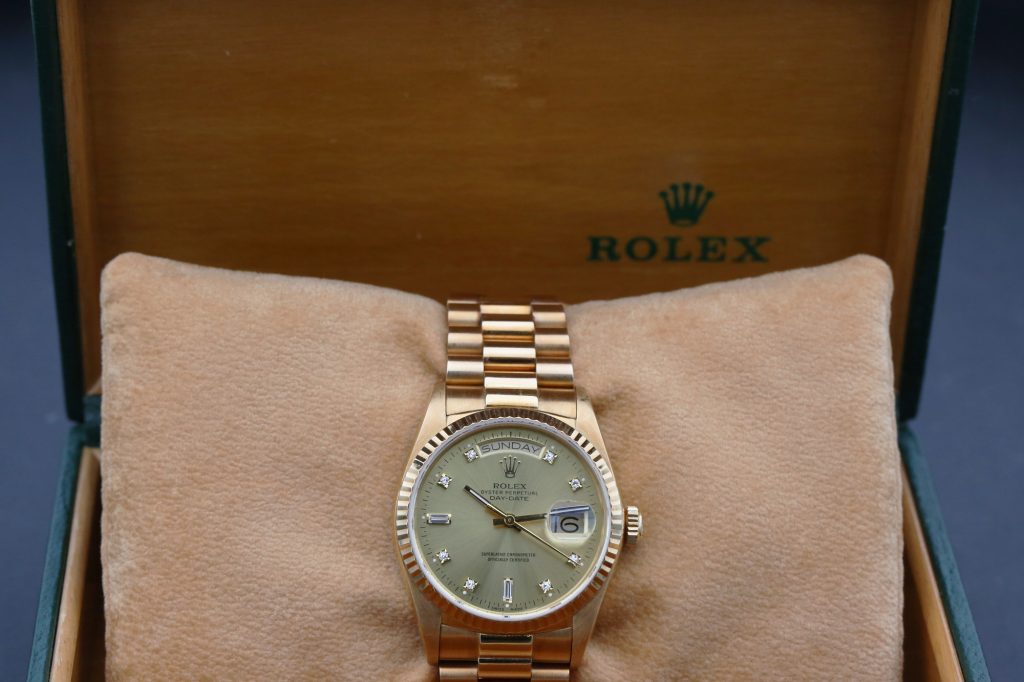 Rolex 18038 Champagne DAY-DATE 36mm