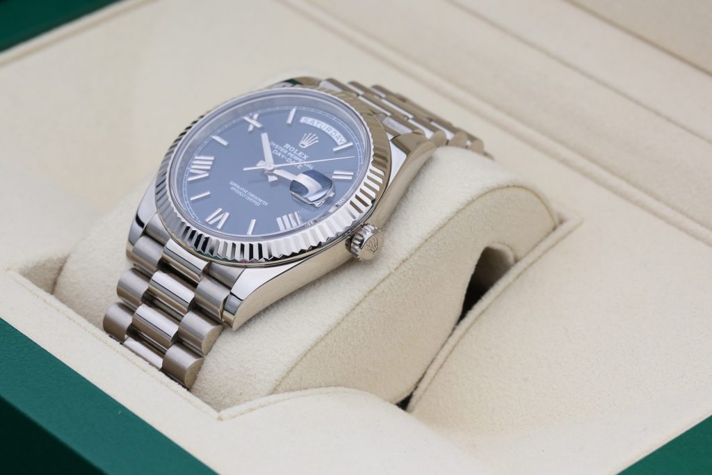 Rolex 228239 Blue Roman DAY-DATE 40mm 2024