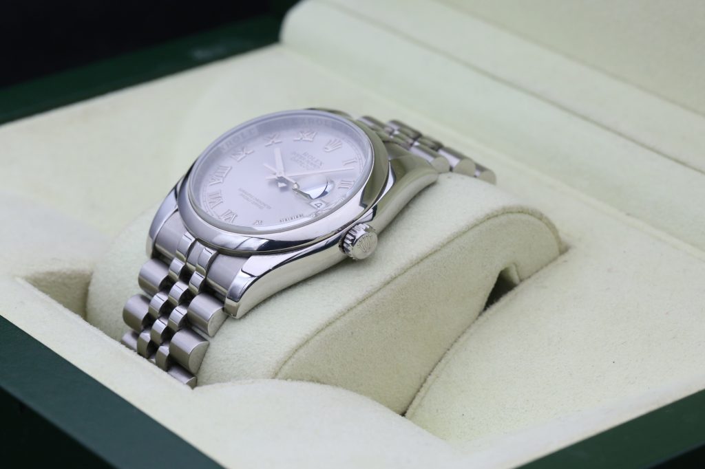 Rolex 116200 Rhodium Roman DATEJUST 36mm 2007