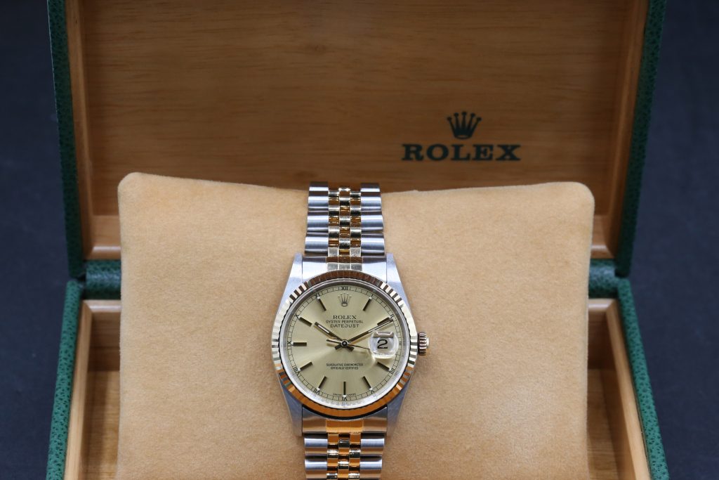 Rolex 16233 Champagne DATEJUST 36mm 2000