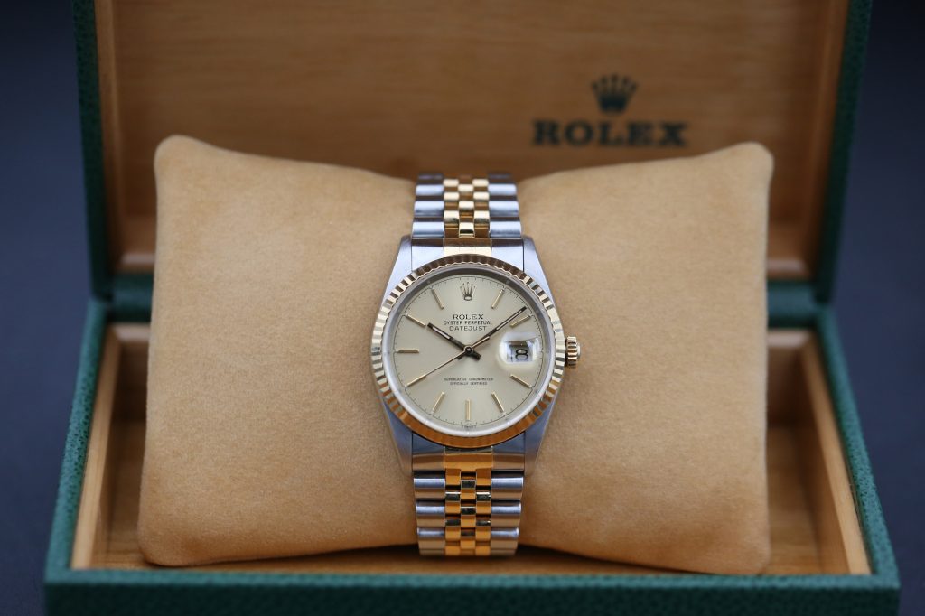 Rolex 16233 Champagne DATEJUST 36mm 1997