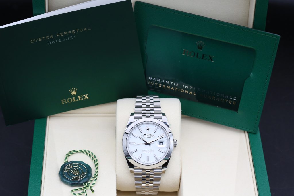 Rolex 126300 White Index DATEJUST 41mm 2025