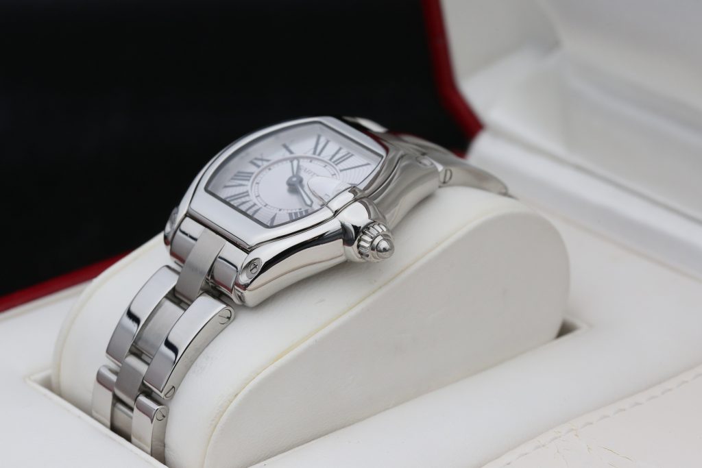 Cartier 2675 Silver Roman ROADSTER  31mm 2005