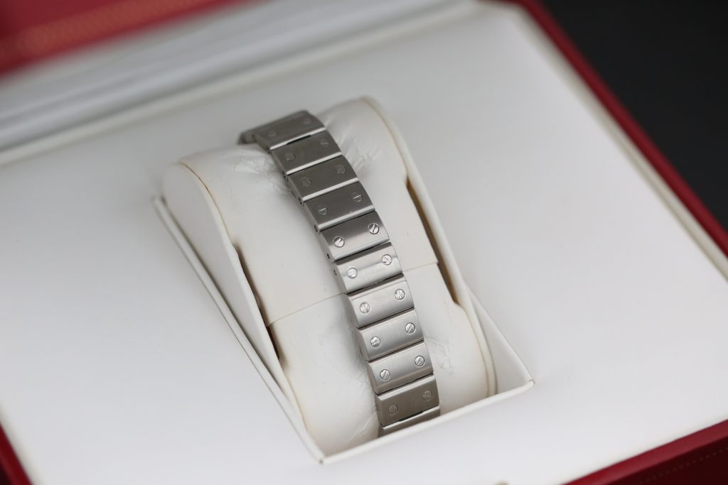 Cartier 2423 Silver Roman SANTOS GALBEE  2001