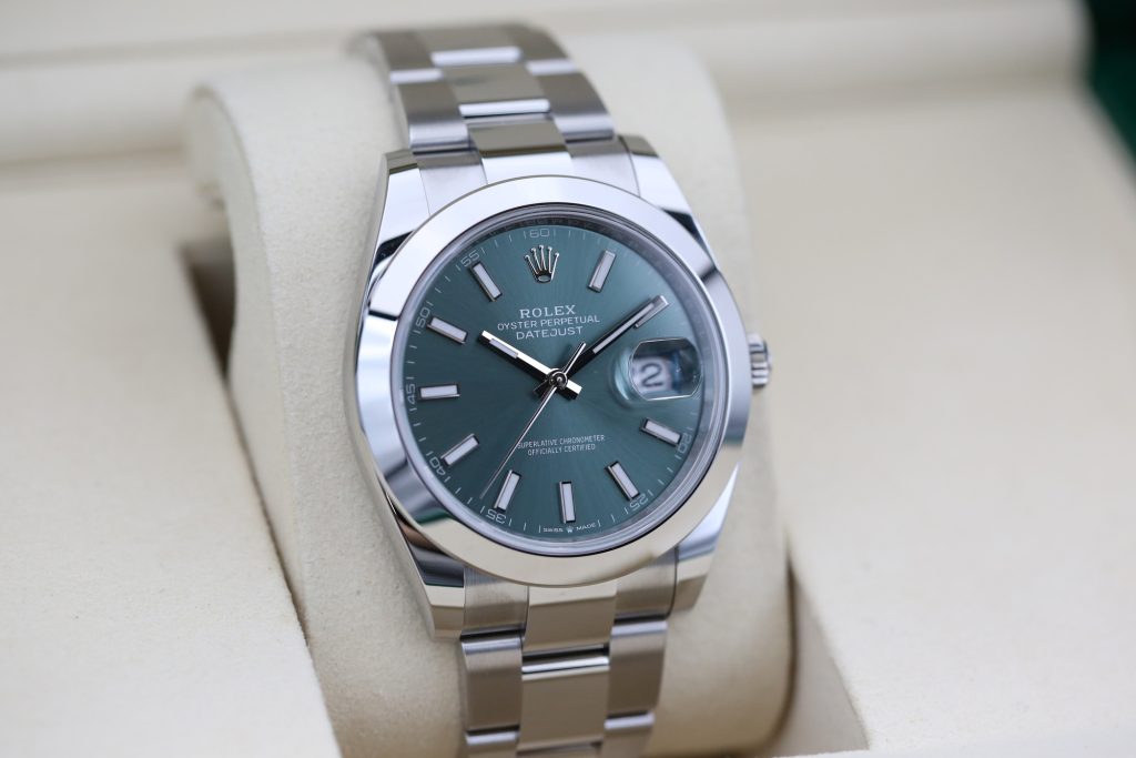 Rolex 126300 Mint Green DATEJUST 41mm 2025