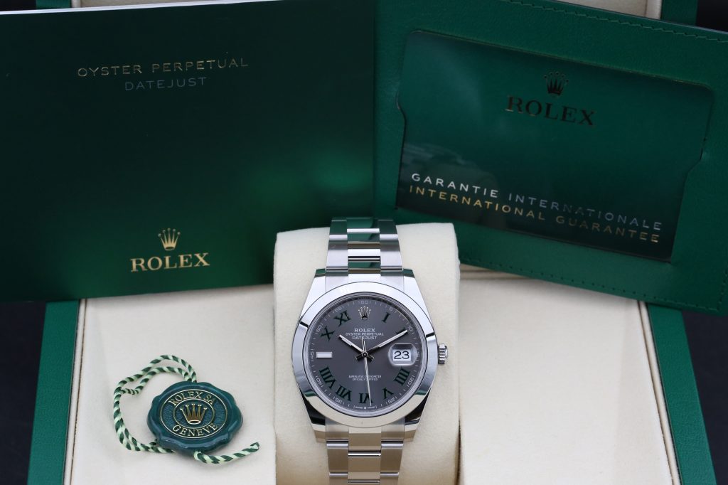 Rolex 126300 Wimbledon DATEJUST 41mm 2025
