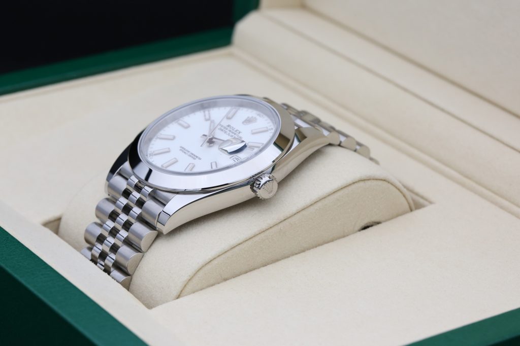Rolex 126300 White Index DATEJUST 41mm 2025