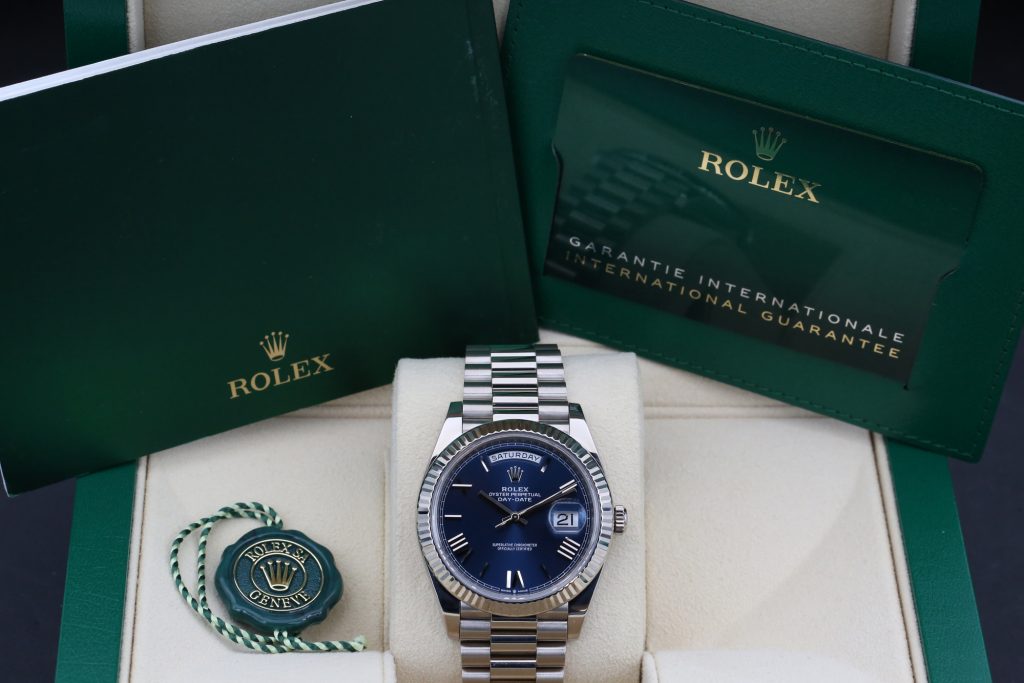 Rolex 228239 Blue Roman DAY-DATE 40mm 2024