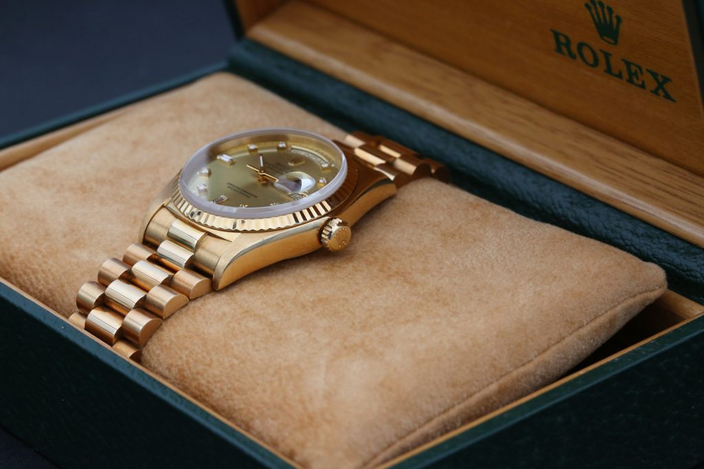 Rolex 18038 Champagne DAY-DATE 36mm