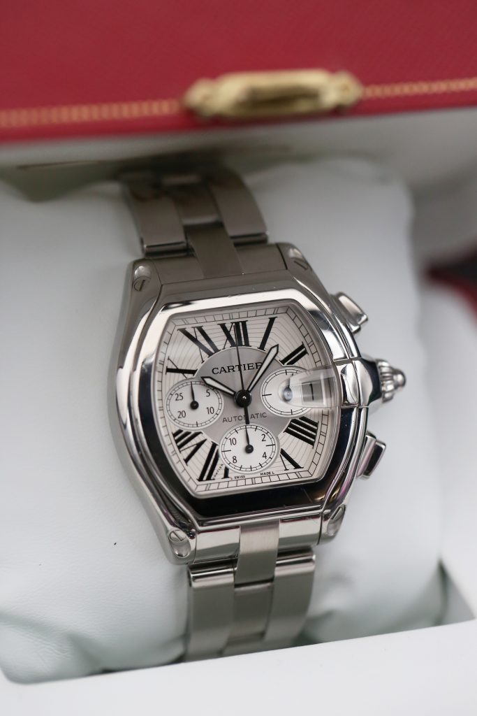 Cartier W62019X6 White ROADSTER  43mm