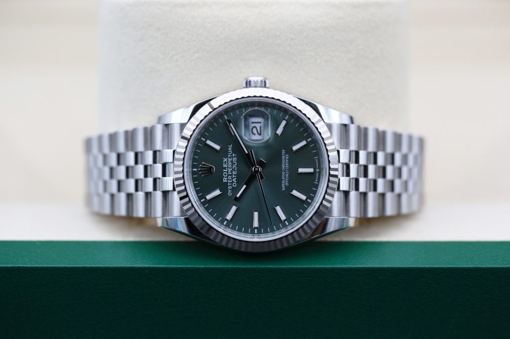 Rolex 126234 Mint Green DATEJUST 36mm 2024