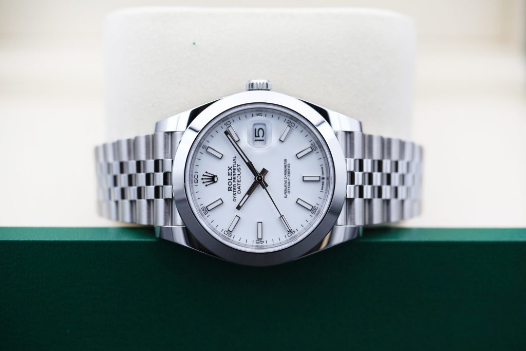 Rolex 126300 White Index DATEJUST 41mm 2025
