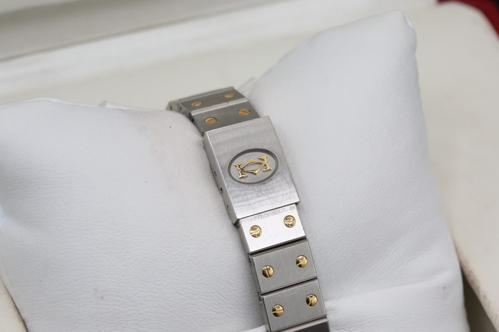 Cartier Santos Galbee White 1170902 24mm 1995