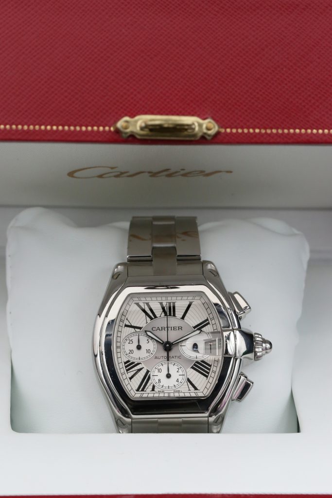 Cartier W62019X6 White ROADSTER  43mm