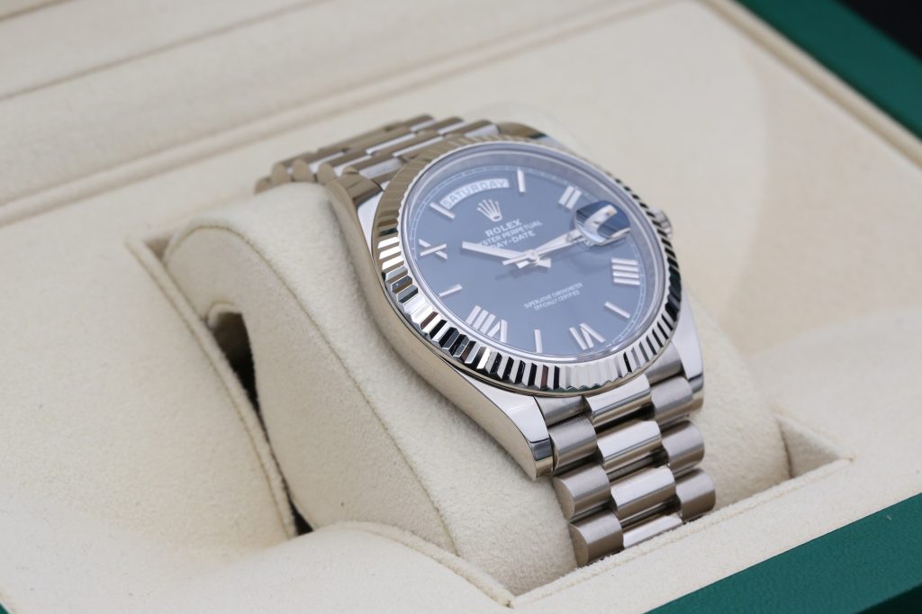 Rolex 228239 Blue Roman DAY-DATE 40mm 2024