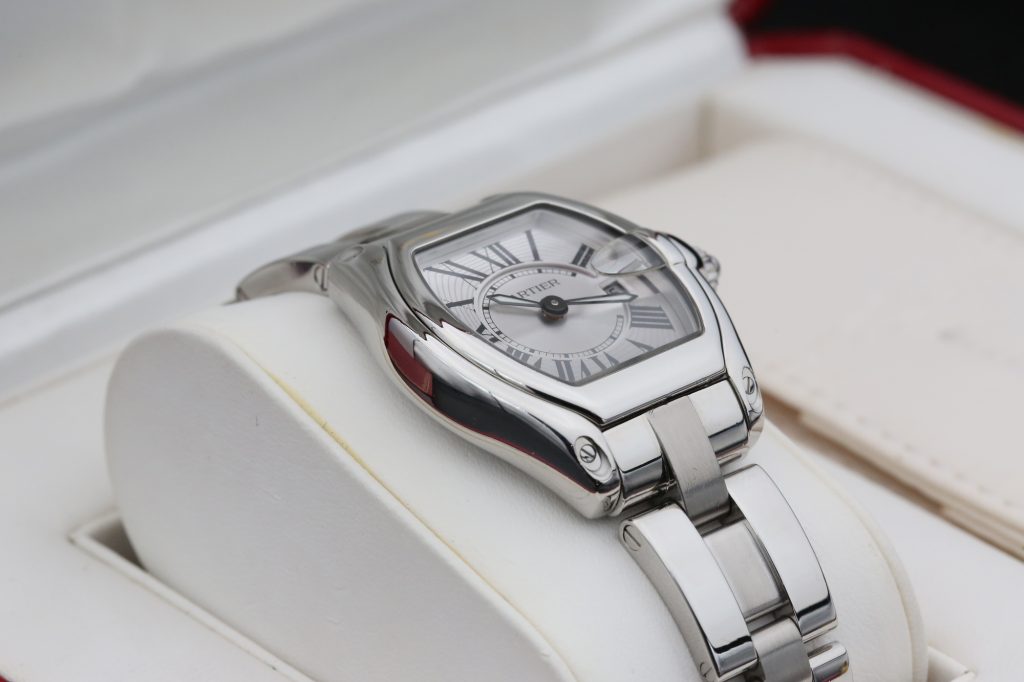 Cartier 2675 Silver Roman ROADSTER  31mm 2005