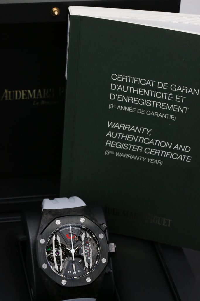 Audemars Piguet 26265FO.OO.D002CR.01 Ceramic Skeleton Dial ROYAL OAK CONCEPT TOURBILLON CARBON  44mm 2015