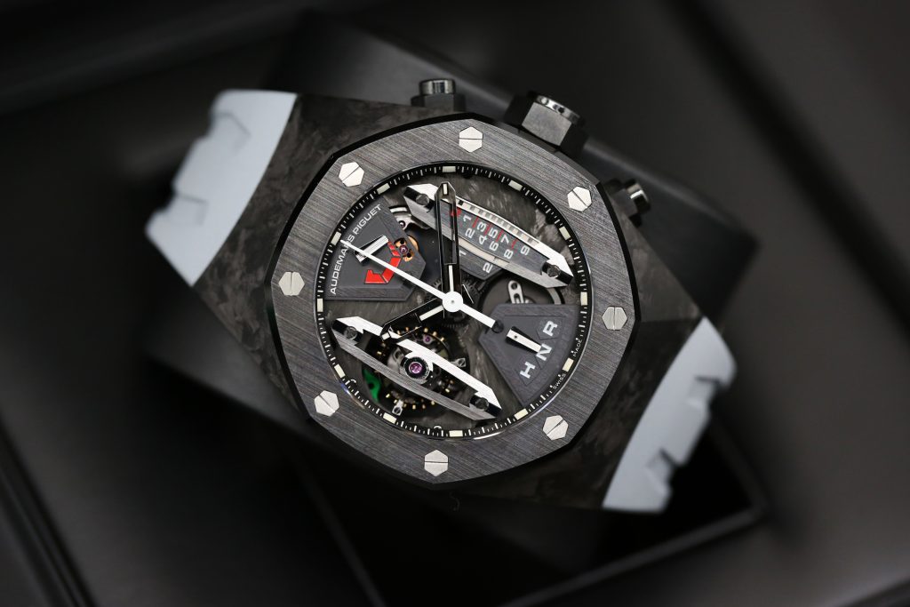 Audemars Piguet 26265FO.OO.D002CR.01 Ceramic Skeleton Dial ROYAL OAK CONCEPT TOURBILLON CARBON  44mm 2015