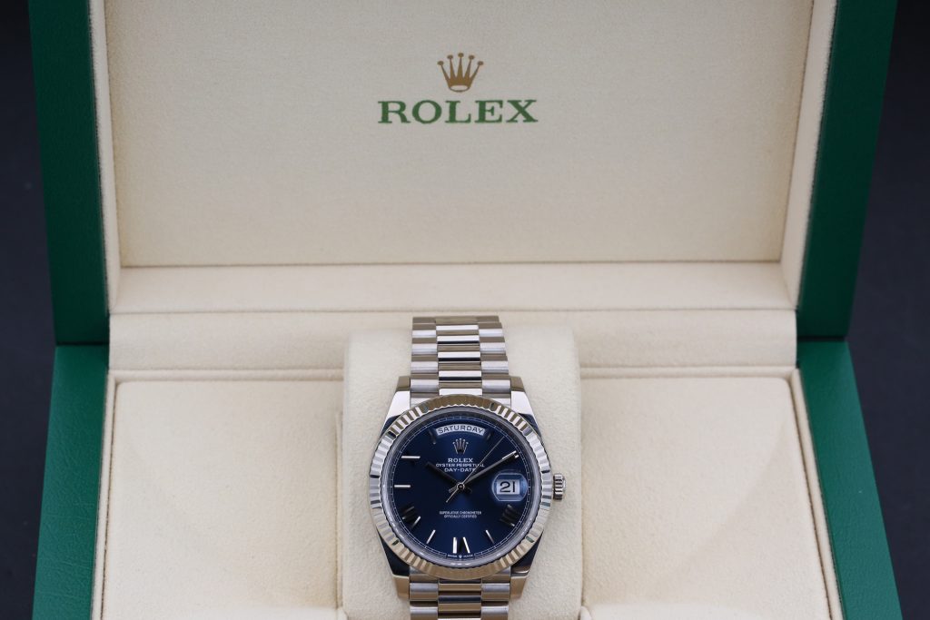 Rolex 228239 Blue Roman DAY-DATE 40mm 2024