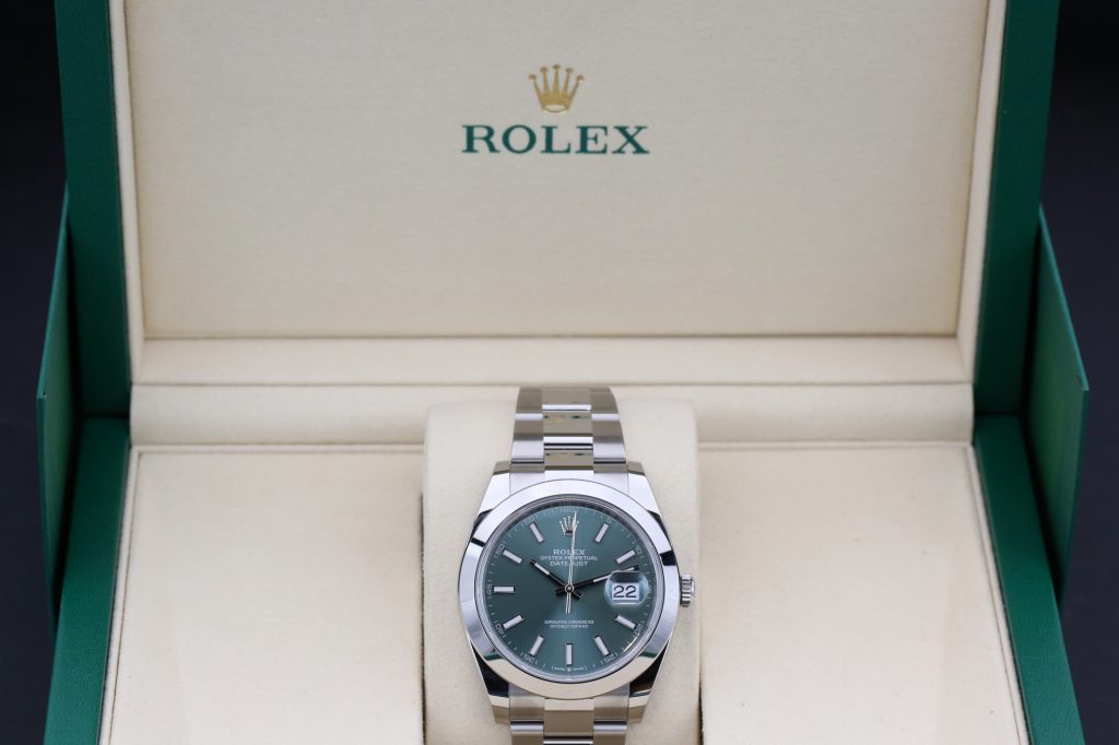 Rolex 126300 Mint Green DATEJUST 41mm 2025