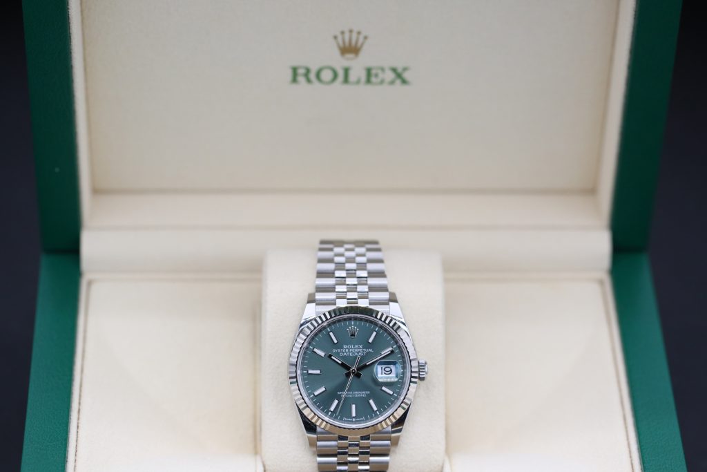 Rolex 126234 Mint Green DATEJUST 36mm 2024